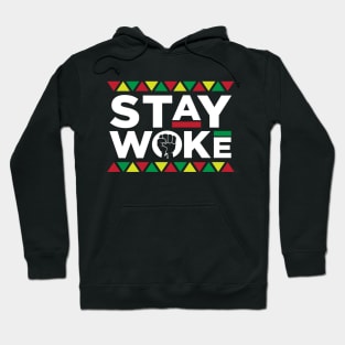 Stay Woke Activist Black History Month Hoodie